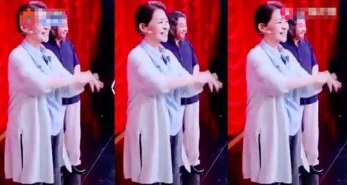 倪萍跳火箭少女舞 优雅中略显反差萌