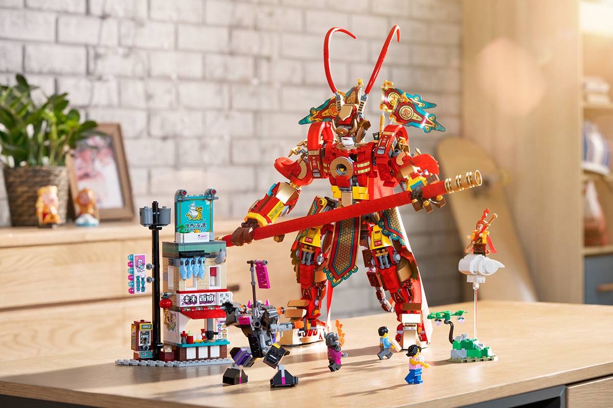 乐高全球首发悟空小侠 包括八个玩具套装 一部动画片
