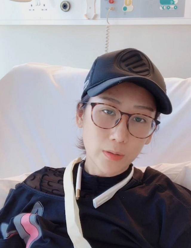 蒋丽莎住院还直播带货面容憔悴 老公陈浩民没出现