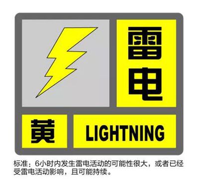 上海暴雨预警：未来6小时内将出现7-9级雷雨大风