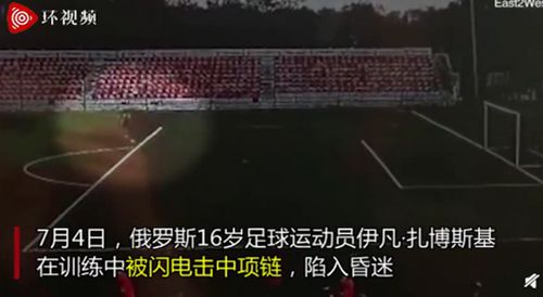 足球运动员射门时被一道闪电劈中！真相来了