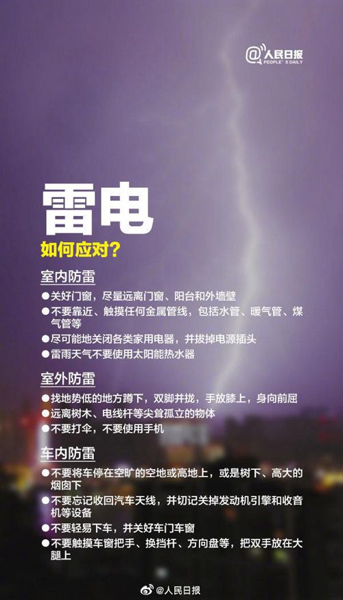 中国气象局连发三个预警：暴雨、山洪灾害、地质灾害