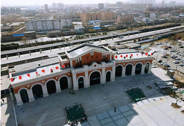 河南兰考:"红色驿站"旧貌换新颜火车站见证百年巨变