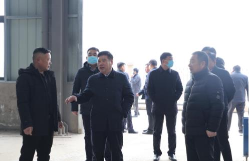 杞县县委书记韩治群带队调研重点项目建设