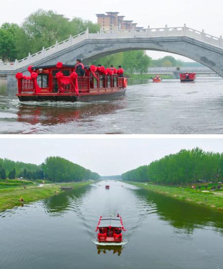 汝南县委副书记于向阳在致辞中表示,"水上环游汝南城"项目是县委,县